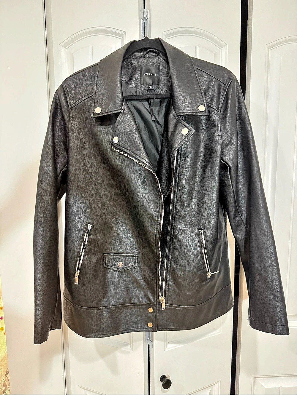 Dynamite Women's Black Moto Jacket